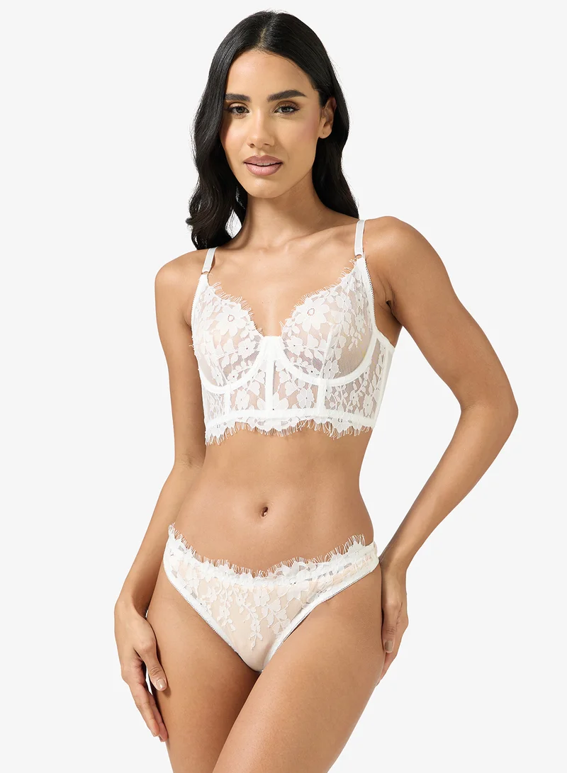 ELLA Lace Bra & Brief Set