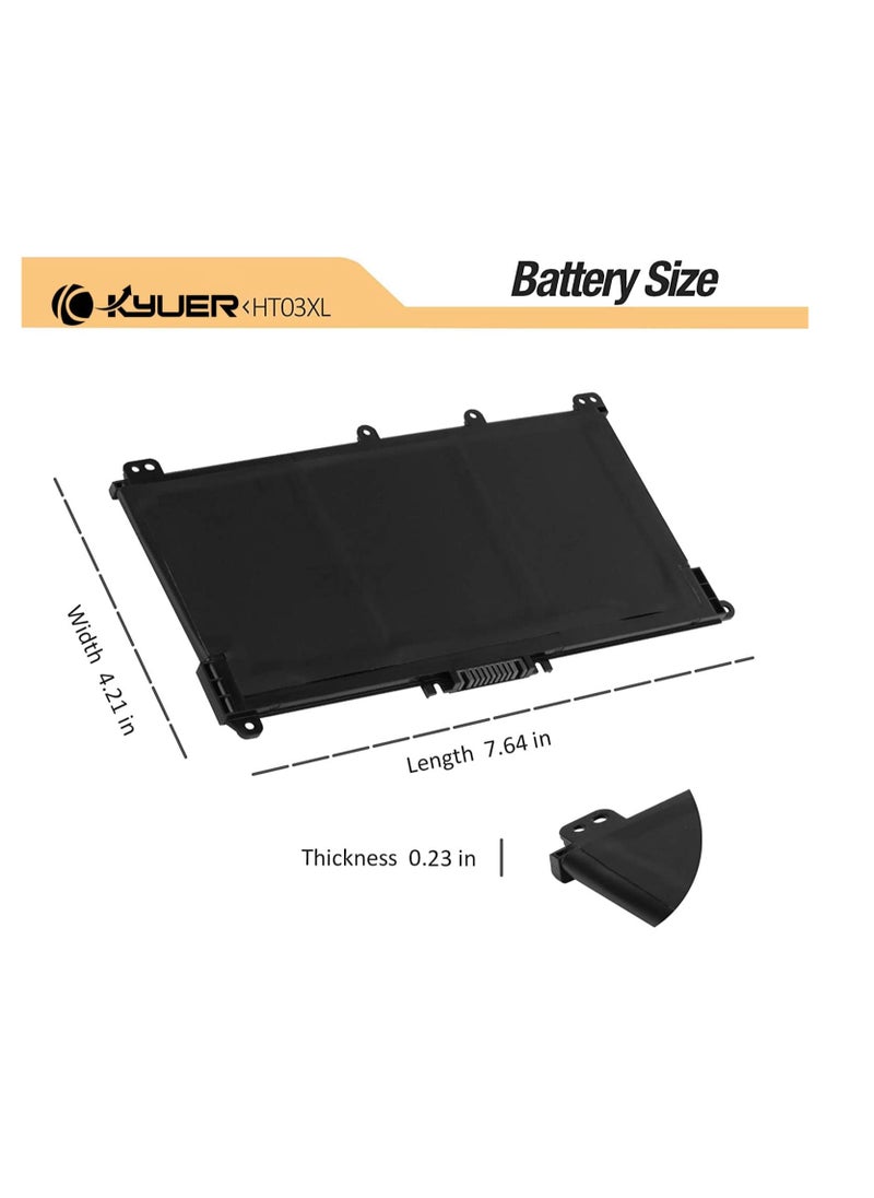 Generic - HT03XL HT03041XL Battery L11119-855 for HP Pavilion 15-CS 15-CW 15-DA 15-DB 15-DQ 15-DW 14-CE 14-CF 14-CK 14-DH 14-DK 14-DQ 17-CA 17-by HSTNN-UB7 J HSTNN-DB8R HSTNN-DB8S L11421-2C2 L11421-542 - Image 1