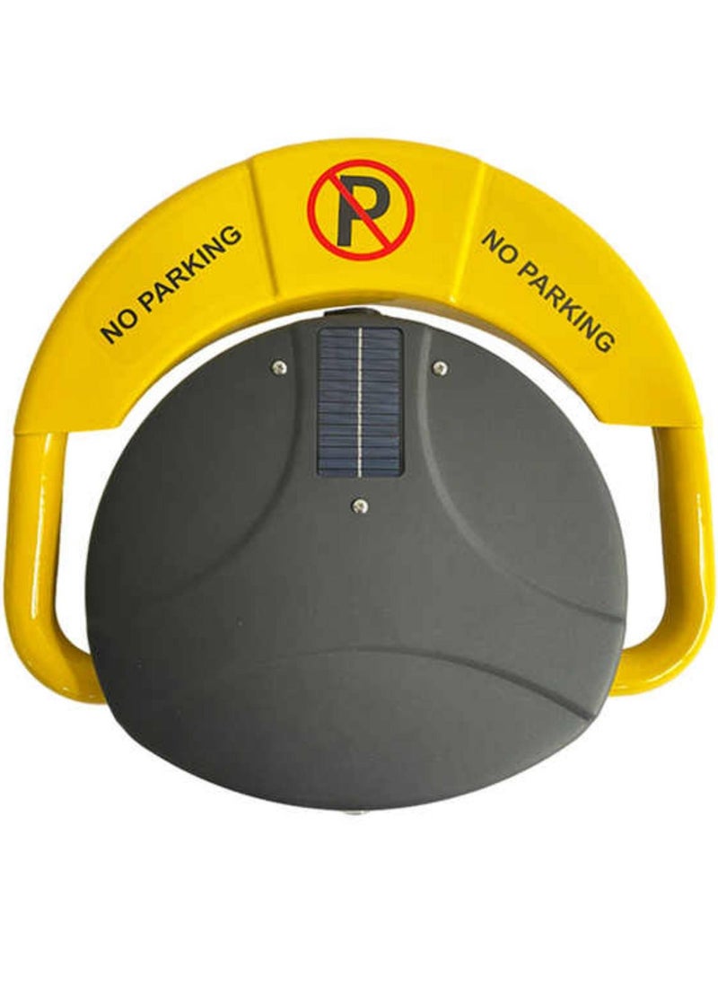 Scrolls Premium Automatic Car Parking Barrier Charged by Power Cable and Solar Panel, Weatherproof Galvanized Steel, Remote Control up to 50m, No Parking Barrier, Reserved Barrier 46X46X8cm  - Image 3