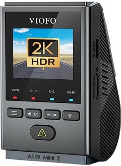 A119 Mini-2 Hdr 2k 60FPS 5ghz Vehicle Camera with Wifi and GPS