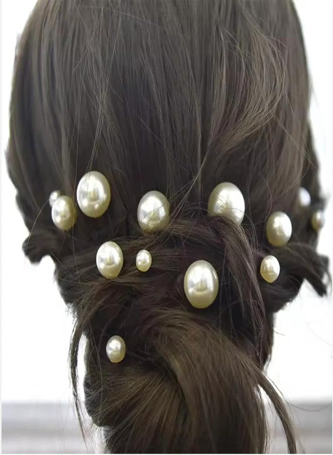DHANABAPA Set of 18 pearl bridal hair pins. Wedding Hair Pins | Silver Hair Pin | Bridal Hairpins | Hair Pins for Wedding | Hair Accossries | Jewelry | Bridal Jewelry Hair Pin | Juda Pins | Silver. - Image 4