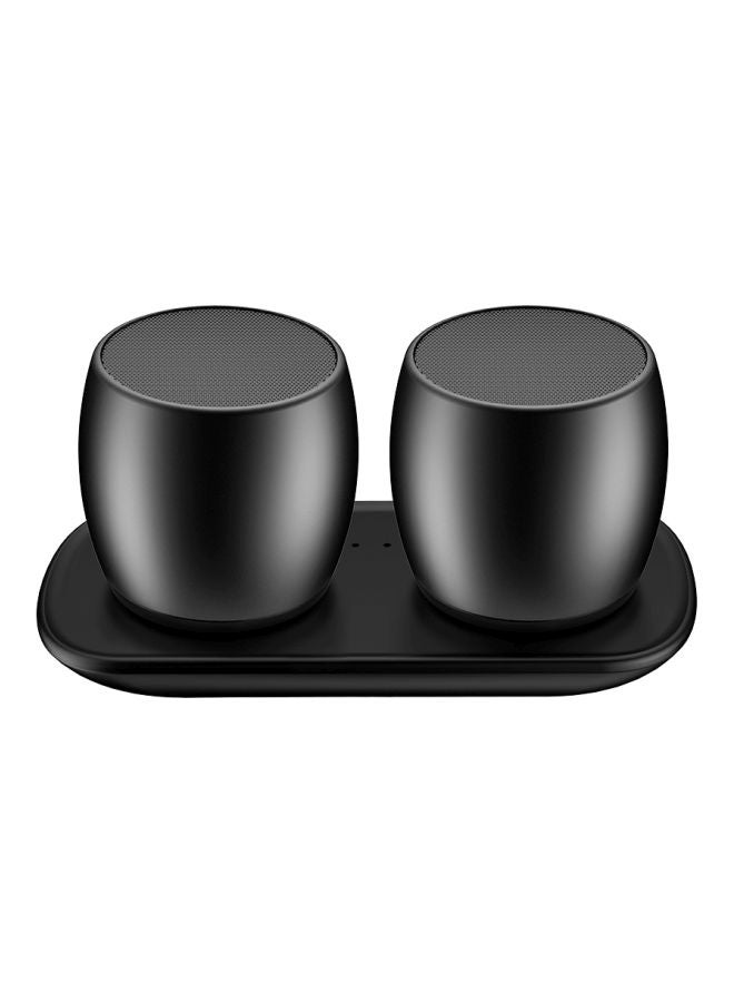 NIBEMINENT Portable Wireless Speaker Black  - Image 1
