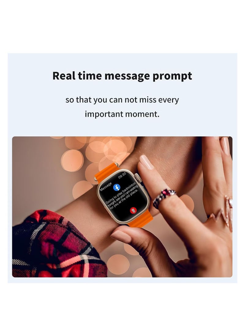 T800 Ultra Smart Watch Ultra Series8 NFC Smartwatch Call Waterproof Wireless Charging Fitness