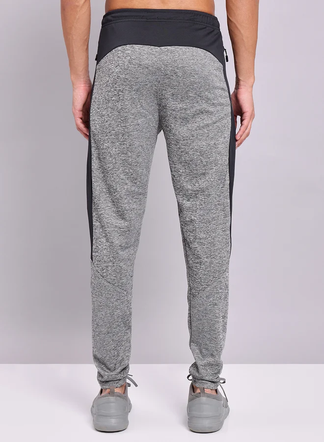 Technosport Technosport Men Melange Slim Fit Track Pants