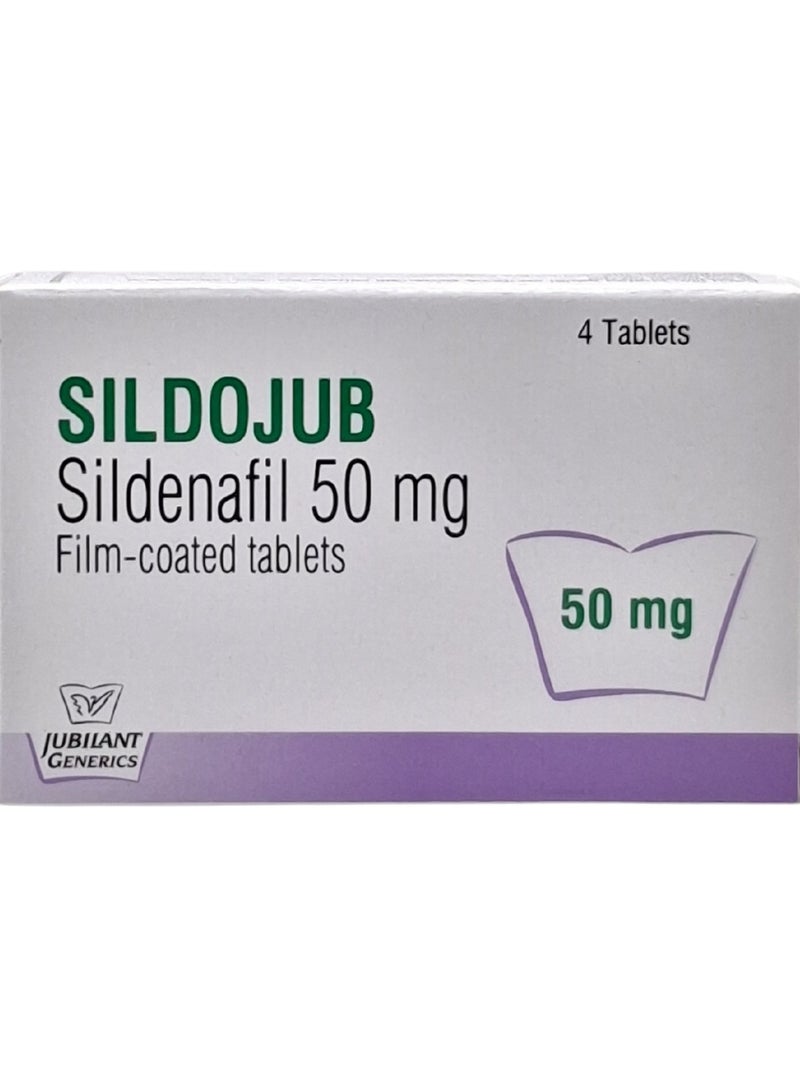 Sildojub 50Mg Tablets 4'S