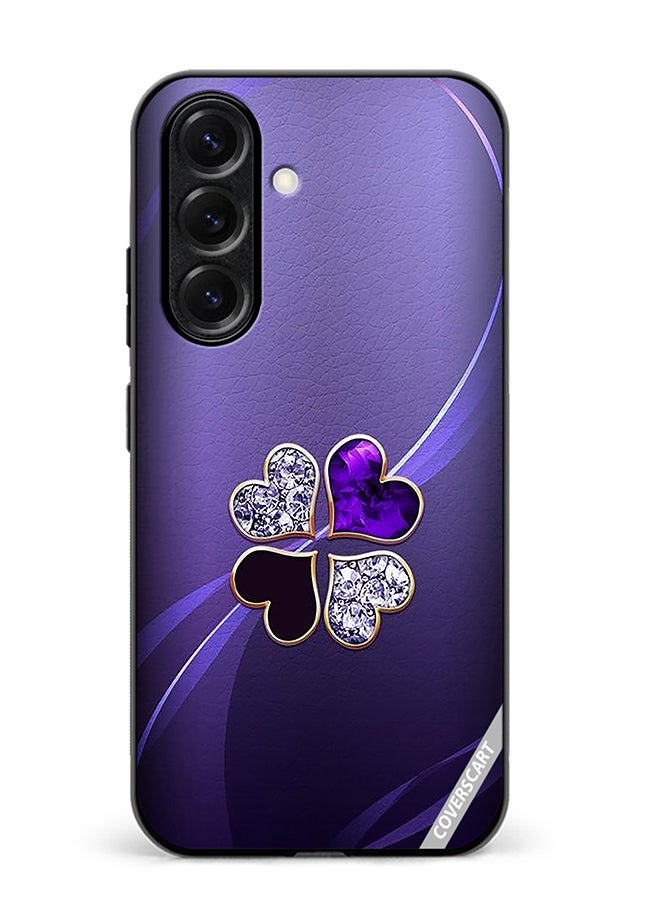Protective Case Cover For Samsung Galaxy S25 Plus Heart Design Multicolour