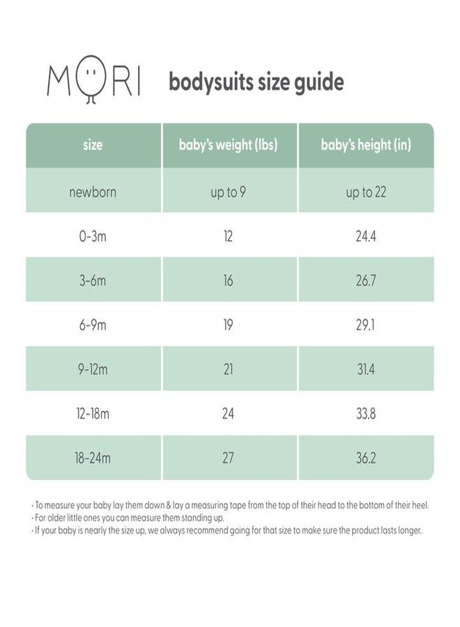 MORI Baby Short Sleeve Bodysuit Grey Stripe for Boys & Girls - Romper with Envelope Neck and Nickel Free Popper - 9-12 Months - Image 5