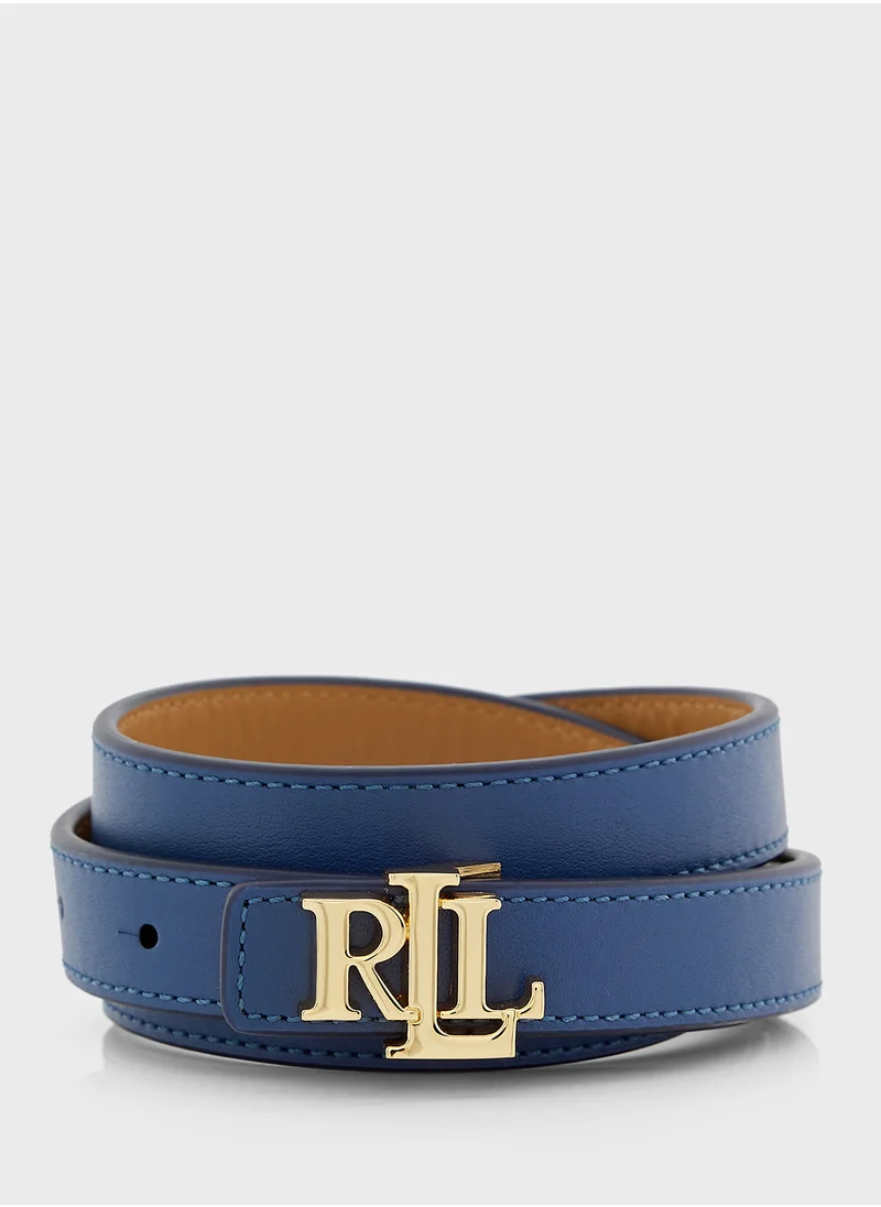 Lauren Ralph Lauren Reversable 20 Skinny Belt