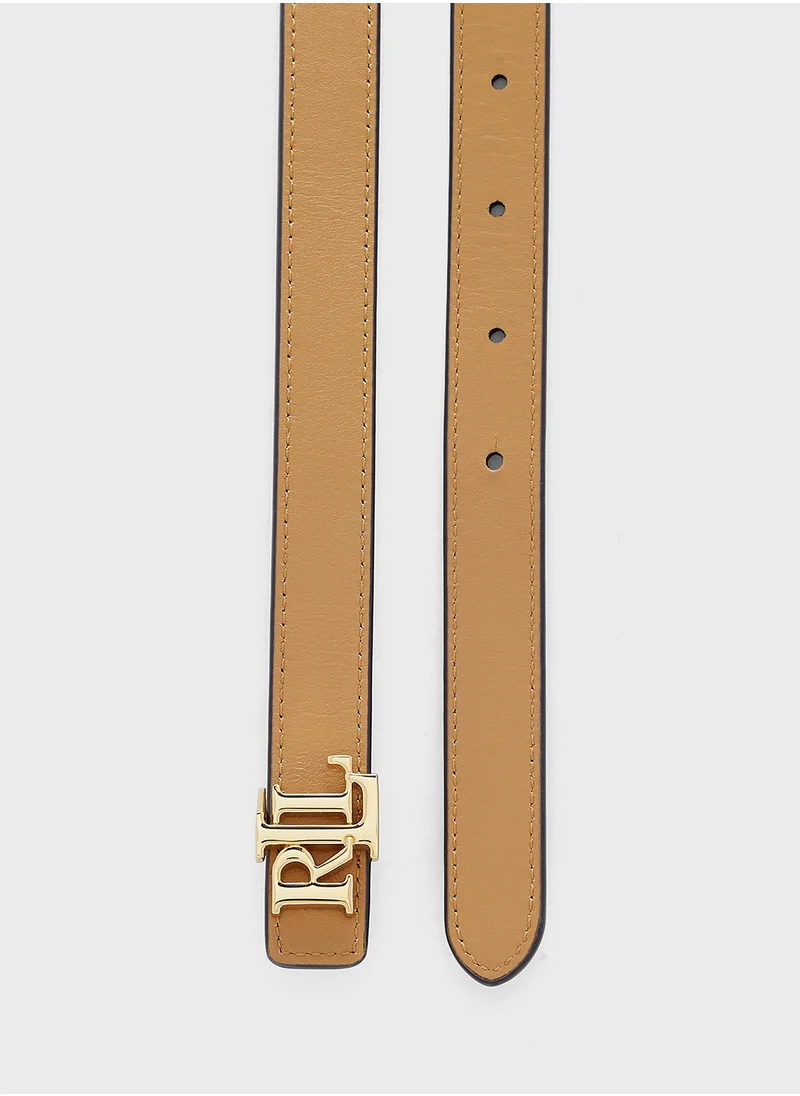 Lauren Ralph Lauren Reversable 20 Skinny Belt