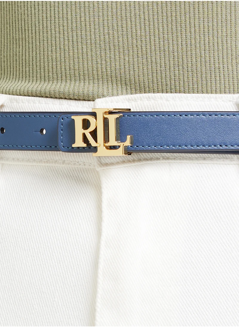 Lauren Ralph Lauren Reversable 20 Skinny Belt