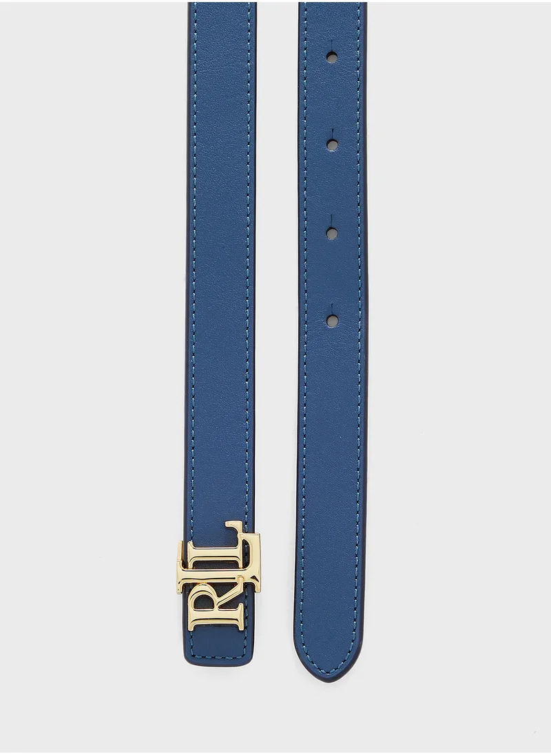 Lauren Ralph Lauren Reversable 20 Skinny Belt