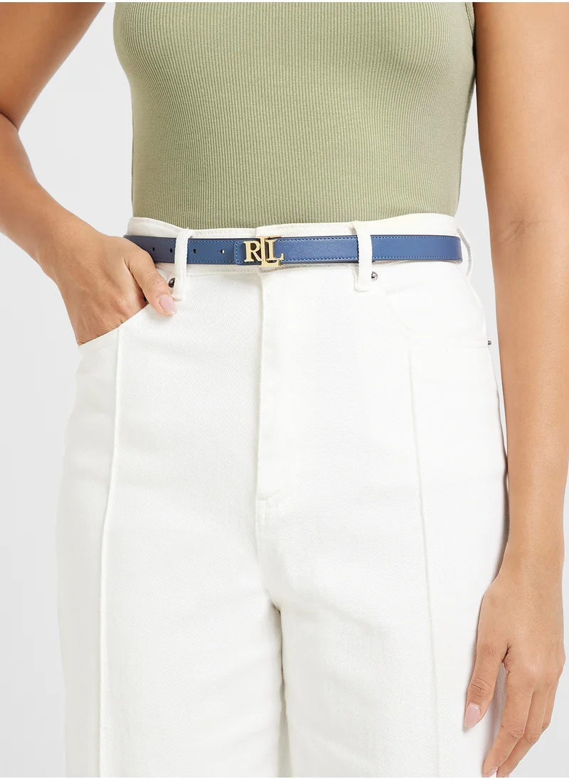 Lauren Ralph Lauren Reversable 20 Skinny Belt