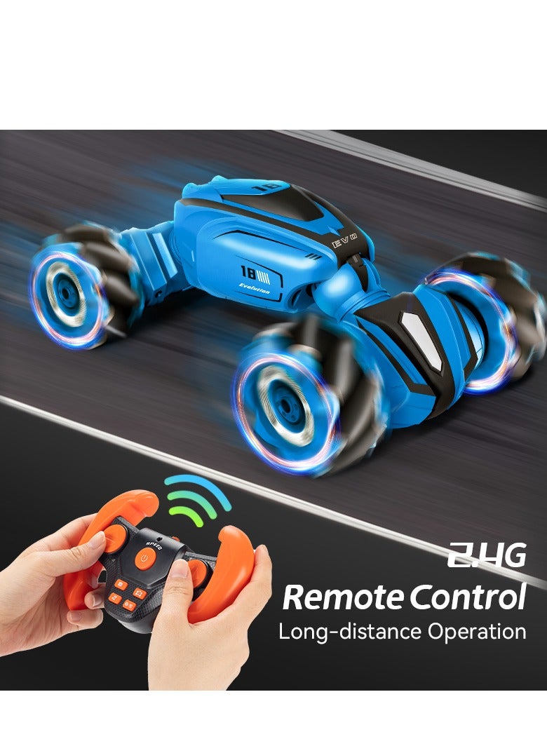 JJRC Remote Control Watch Gesture Sensor Deformable Electric Toy Car - Image 3