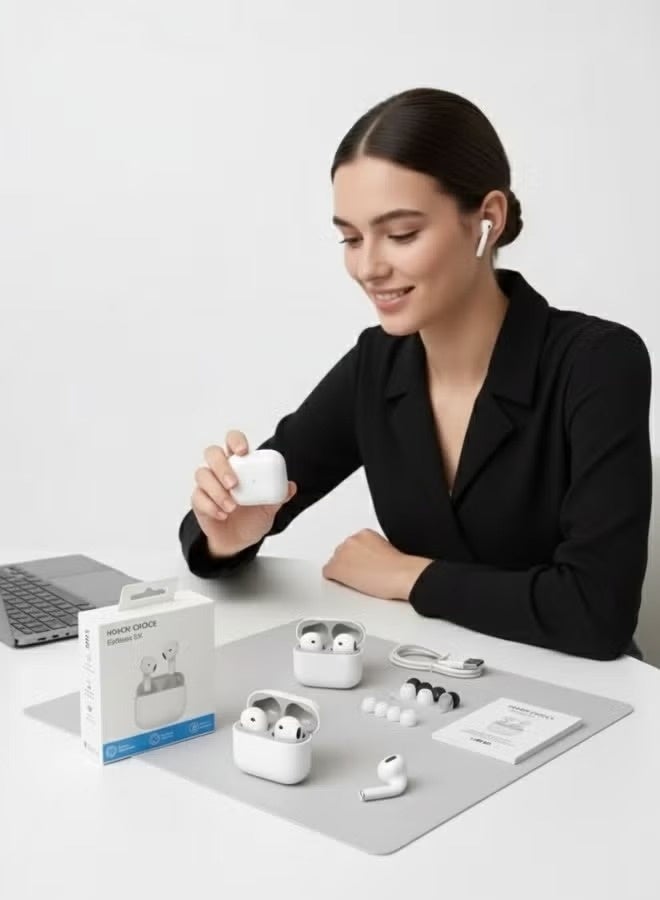 Honor Choice Earbuds E6i 38H Battery, Dual Device Connection and AI Noise Cancellation for Superior Audio Experience - Image 5