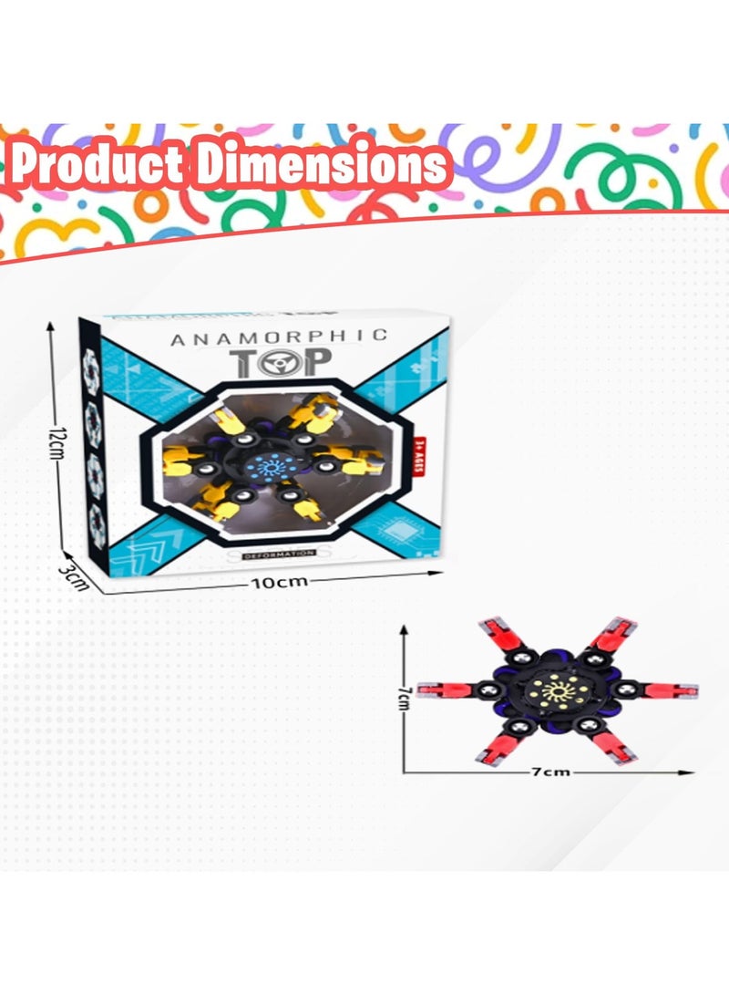 Home Smart Sensory Fidget Finger Hand Spinner Toy for Kids Spinning Stress Relief and Anti Anxiety Hand Toy Set Of 3PCS