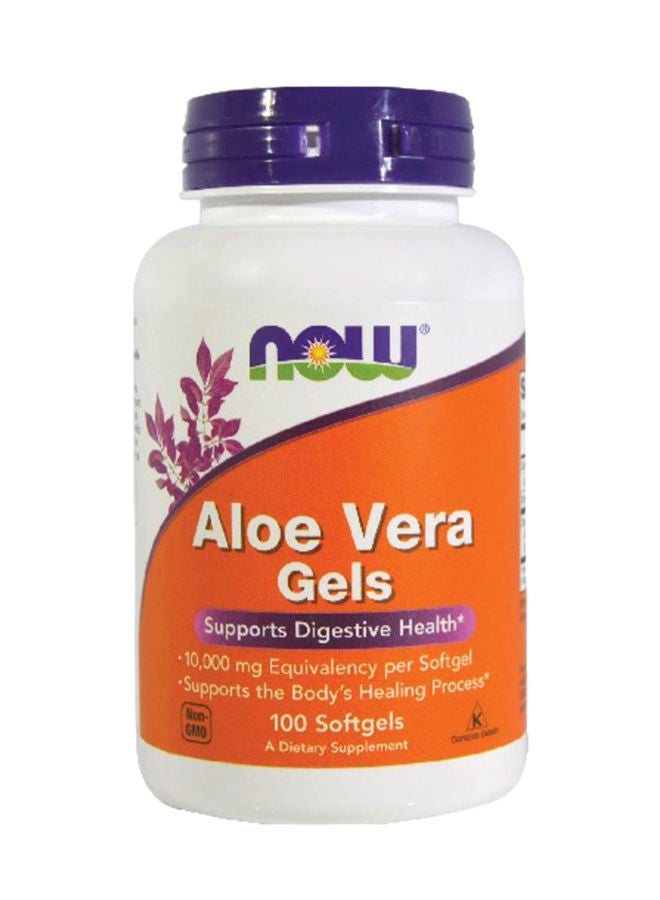 now Aloe Vera Softgels 100's - Image 1