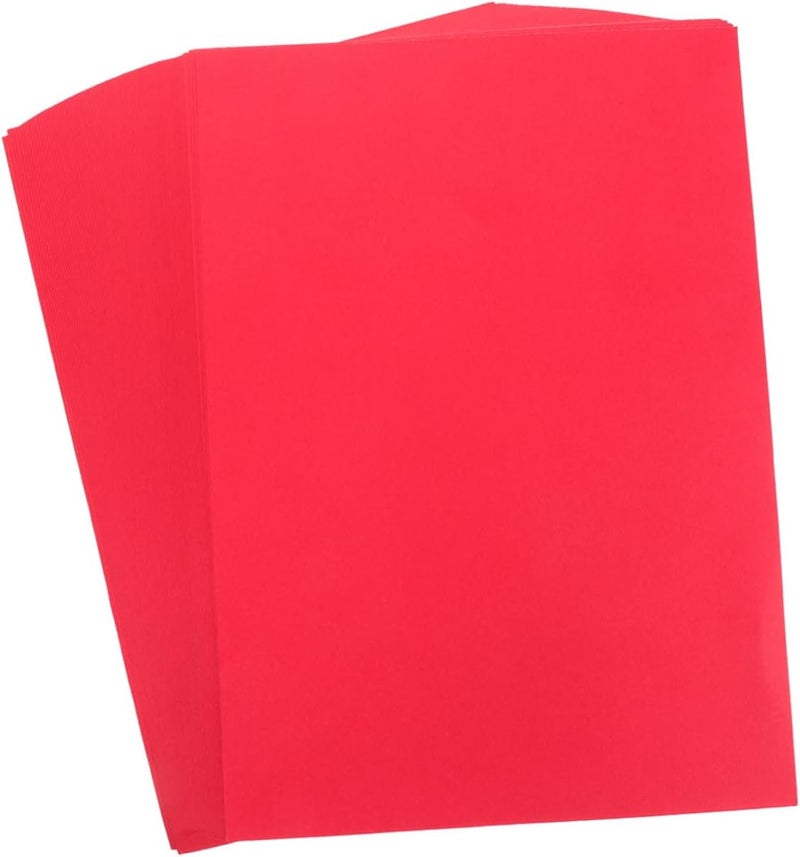 100sheets Colored Cardstock Paper for Crafts Hand-made Projects Party Decorations and Greeting Cards Versatile Thick Craft Paper for All Occasions - Image 1