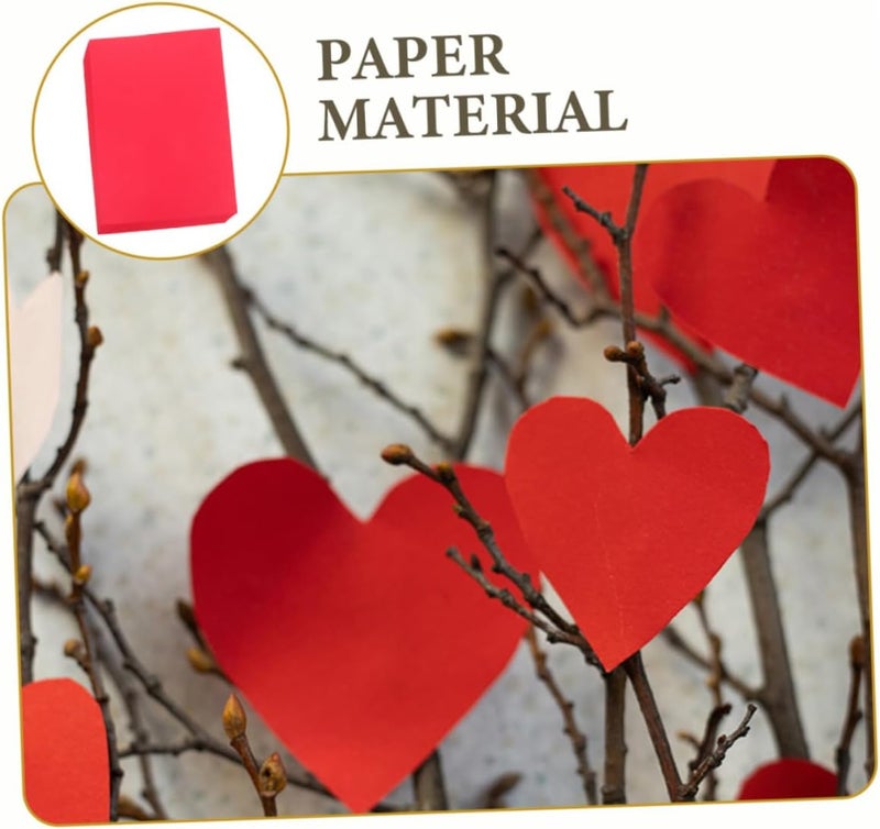 100sheets Colored Cardstock Paper for Crafts Hand-made Projects Party Decorations and Greeting Cards Versatile Thick Craft Paper for All Occasions - Image 5