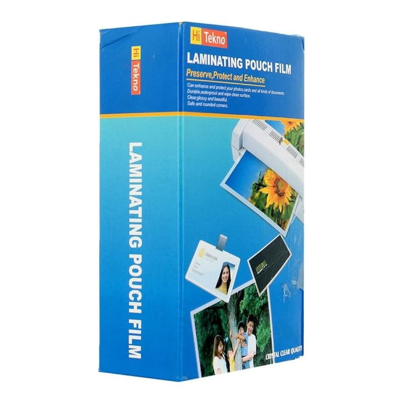 Sheets 125 Micron 9 * 6 Laminating 100 Sheets - Clear No-6 - Image 3