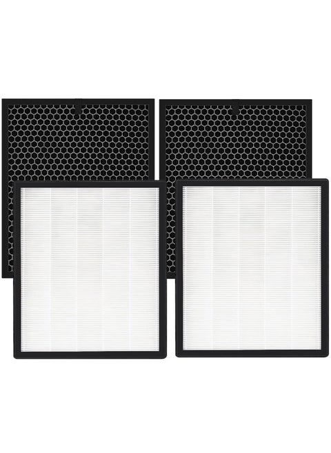 LV-PUR131 Replacement Filters Compatible with LEVOIT Air Purifier Models LV-PUR131s and LV-PUR13 LV-PUR131-RF 2 Pack True HEPA and Activated Carbon Filters