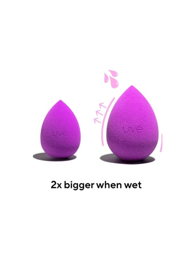 UVe Violet Antimicrobial Makeup Sponge  - Image 2