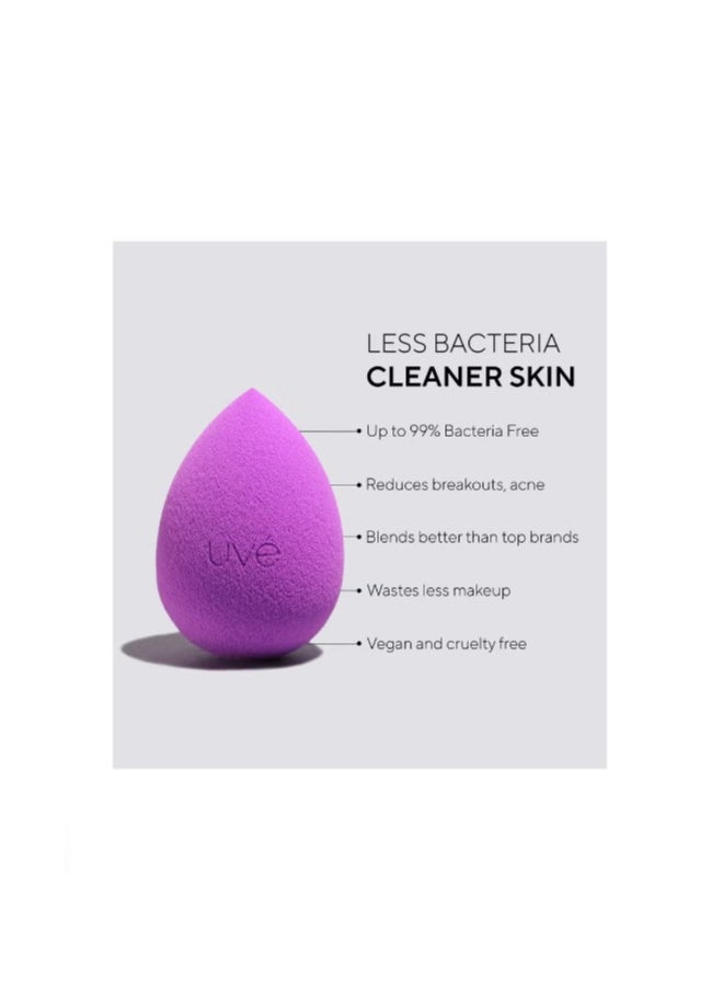 UVe Violet Antimicrobial Makeup Sponge  - Image 5