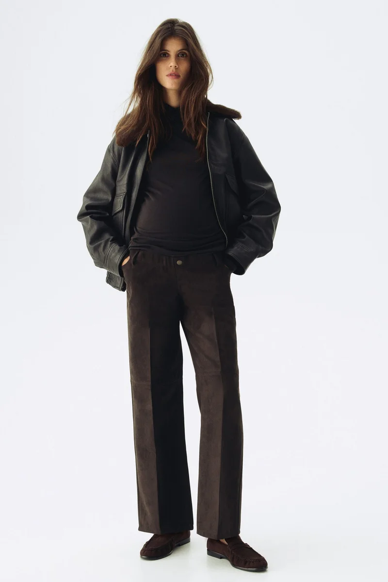 MAMA Straight trousers