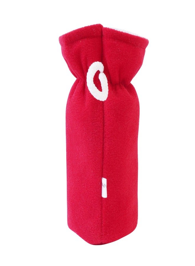 MW PRINTS Soft Plush Stretchable Baby Feeding Bottle Cover with Easy to Hold Strap |Suitable for 60ml-140ml Baby Feeding Bottle Cover Pack of 2 (Yellow & Red) - Image 4