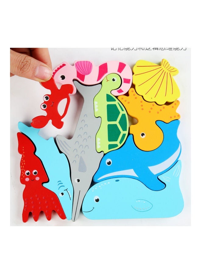 NIBEMINENT Wooden Puzzle Game Set - Image 3