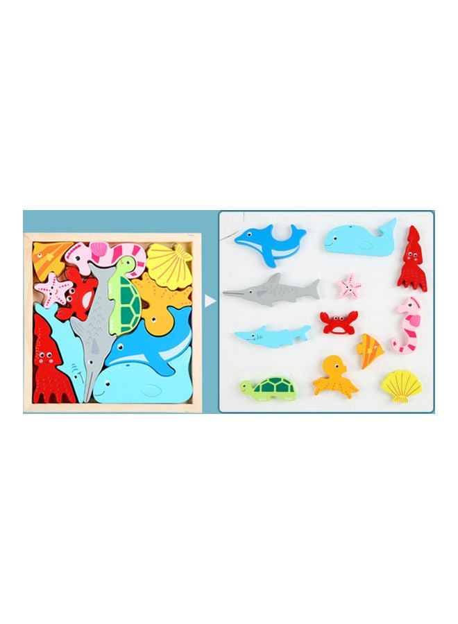 NIBEMINENT Wooden Puzzle Game Set - Image 5