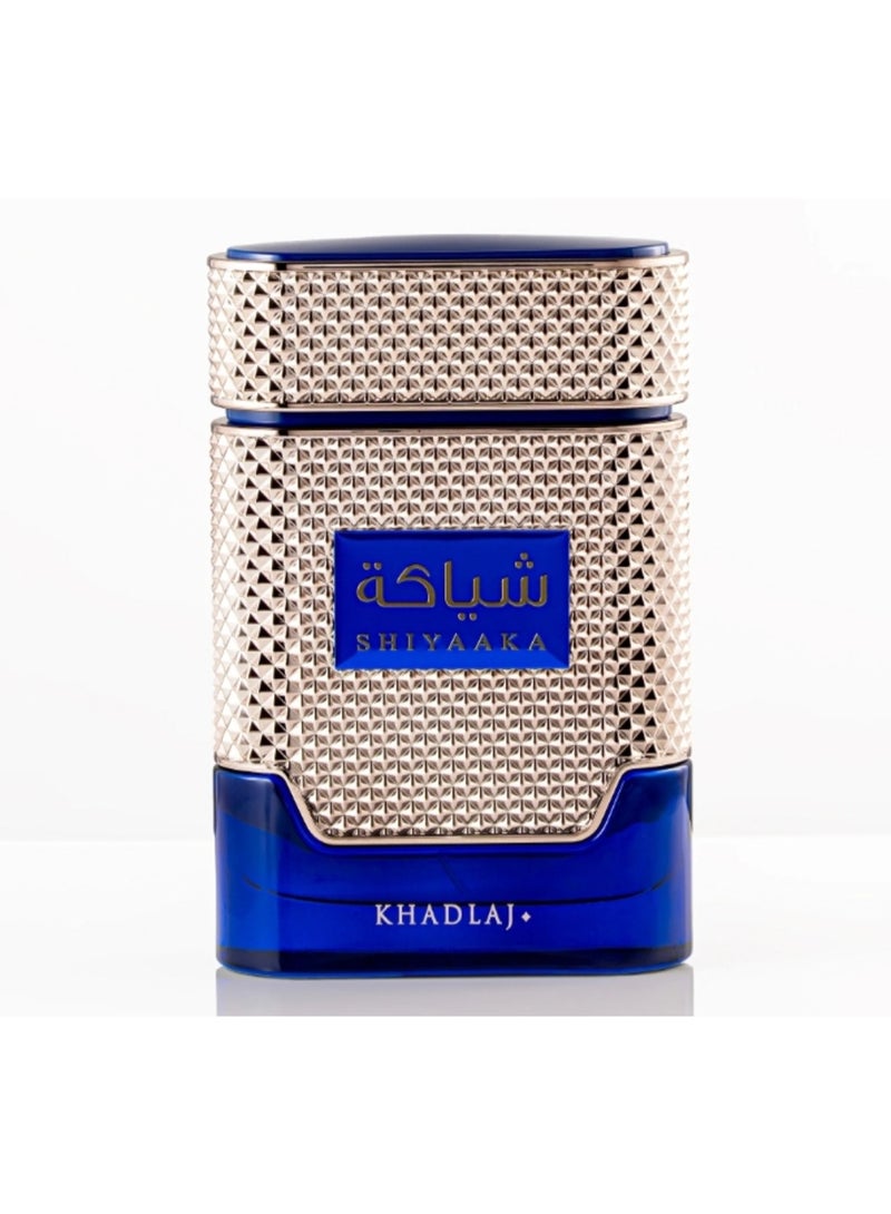 خدلج عطر خدلج شياكا بلو Eau de Parfum سعة 100 مل – عطر رجالي منعش بنفحات حمضية وعطرية - Image 1