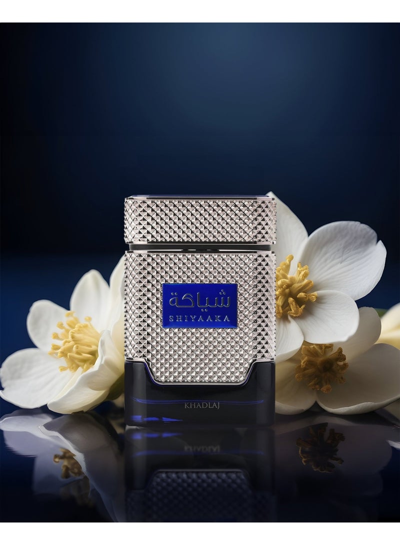 خدلج عطر خدلج شياكا بلو Eau de Parfum سعة 100 مل – عطر رجالي منعش بنفحات حمضية وعطرية - Image 4