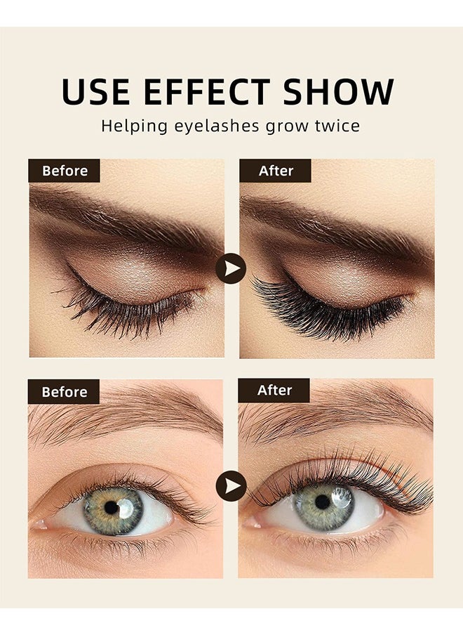 QiBest Lash Growth Serum - Advanced Eyelash Growth Serum Fuller And Longer Looking Eyelashes Lash Enhancing Serum For Natural Lashes Or Lash Extensions Natural Lash Serum  - Image 2