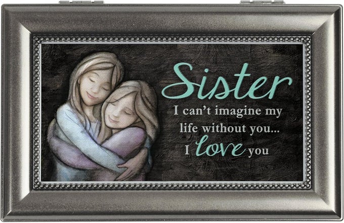 HOME ACCENTS MUSIC BOX SISTER LOVE