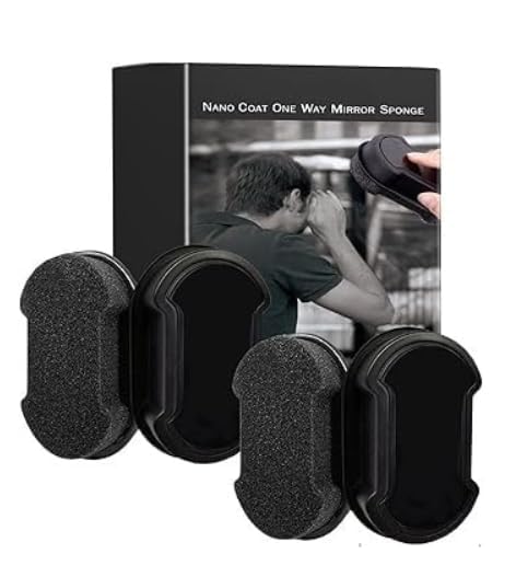 Abhaymart Car Mirror Sponge for Cleaning Premium NonScratch Cleaning Pad for Vehicle Windows MirrorsAuto Glass Car Mirror Cleaning SpongePack of 1 - Image 1