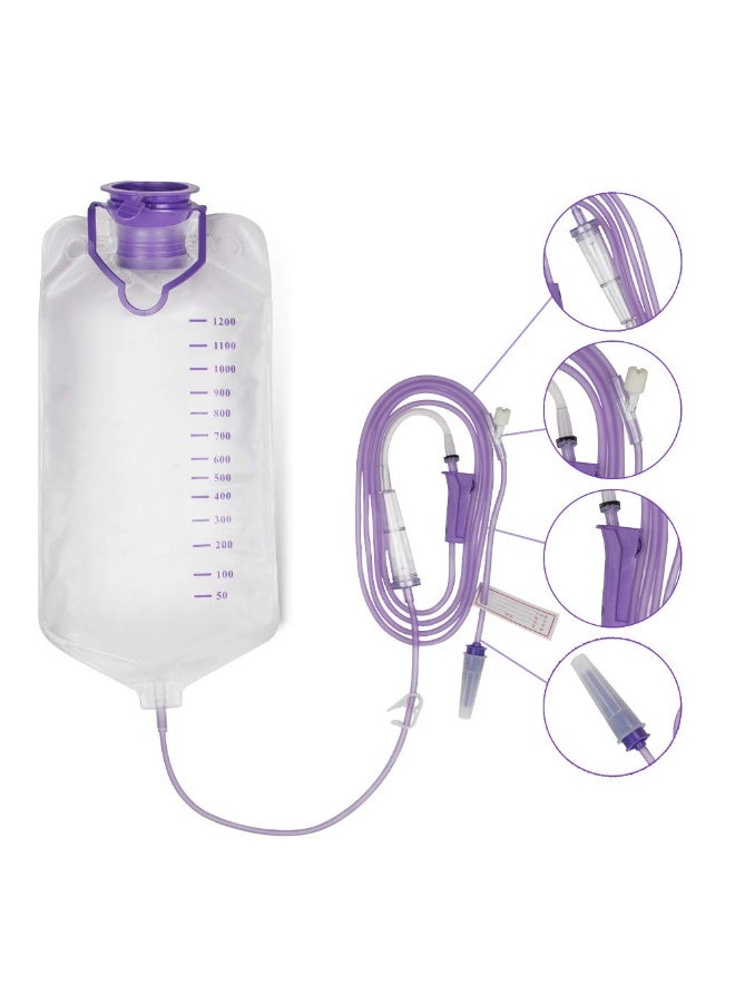 1200mL Feeding Bag Set – Disposable Delivery Bag - Image 2