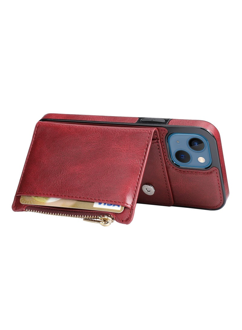 Suteni Leather Protective Back Cover Case Phone Case for iPhone - Image 2