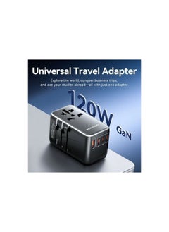 VENTION Vention 4-Port USB CCCA GaN Universal Travel Adapter FJGB0 Black  - Image 2