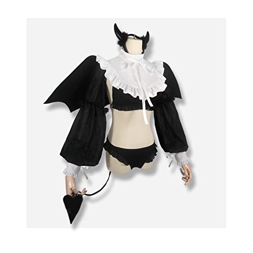 Juejuezi Kitagawa Cosplay Devil Costume Outfit My Dress Up Darling Dress Halloween Costumes for Women (2XL, Black) - Image 5