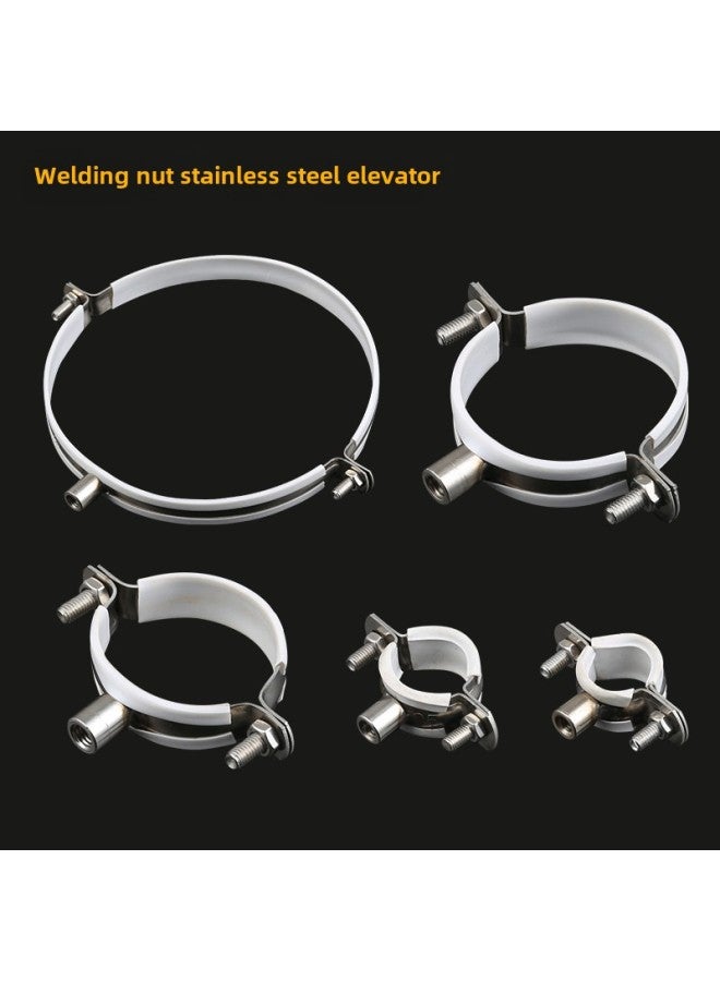 Coated 201 Stainless Steel Welding Nut Elevator Stainless Steel Coated Pipe Clamp Pipe Fitting Clamp Stainless Steel U-shaped-Specifications And Models:8*100 Stainless Steel Expansion Screws  - Image 3