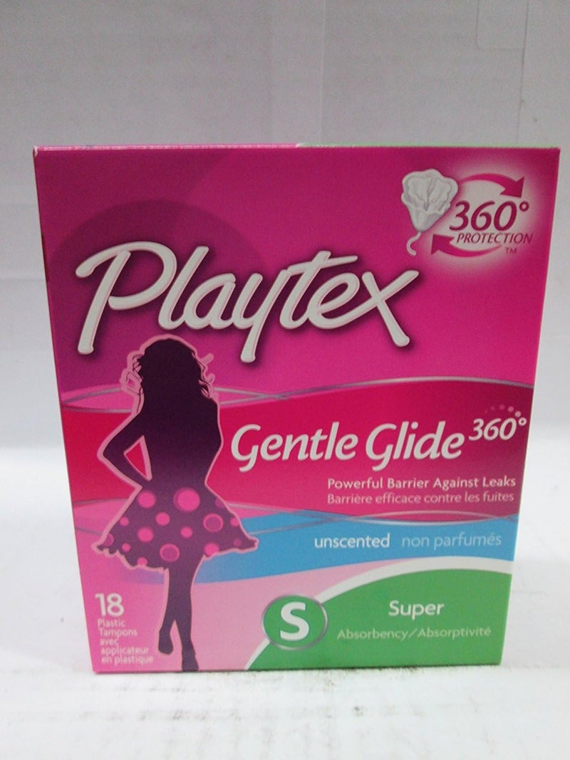 playtex Playtex Gentle Glide 360 Tampons - Super - 18 ct