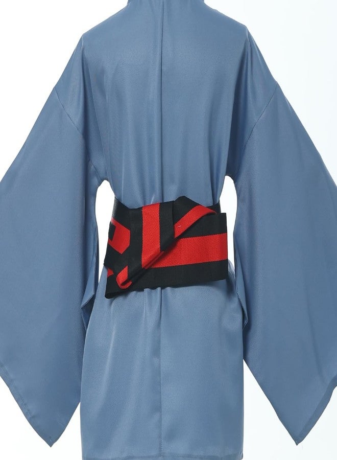 CAMDOM Mens Kimono Obi Belt Japanese Style Shaped Waistband Girdle Yukata Robe Accessories - Image 2