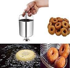 Qwid Medu WADA Vada Donut Maker Dispenser mendu WADA Maker Makes Perfectly Shaped Crispy Medu Vada Pack of 1 - Image 2
