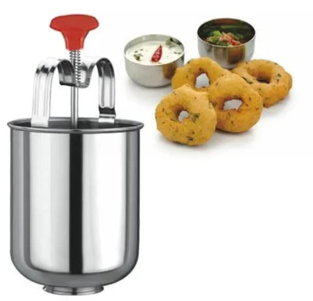 Qwid Medu WADA Vada Donut Maker Dispenser mendu WADA Maker Makes Perfectly Shaped Crispy Medu Vada Pack of 1 - Image 4