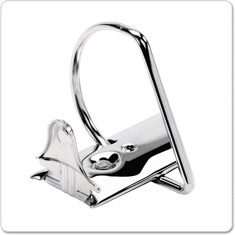 Cardinal Performer 3-Ring Binder, 4", Non-Locking Slant-D Rings, 835-Sheet Capacity, ClearVue Presentation Binder, Nonstick, PVC-Free, Black (17811CB) - Image 2