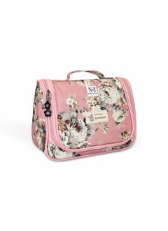 NFI essentials Multifunctional 4 Cms Cosmetic Bag With Hook For Travel Make Up Organiser Storage Cosmetic Pouch Vanity Bag For Ladies Travelling Kit Makeup Pouch  - Image 2
