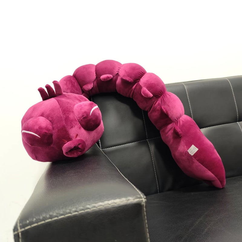 130cm 51.18in Simulation Realistic Cat Caterpillar Soft Plush Stuffed Toys Ideal Holiday Gifts For Christmas Easter - Image 1