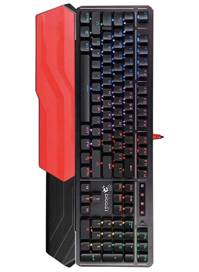 Bloody B975 Light Stike RGB Mechanical Gaming Keyboard -Black(Orange Switch)