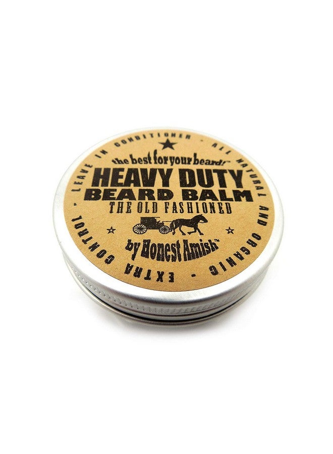 Honest Amish - Heavy Duty Beard Balm - 2 Ounce - Beard Conditioner  - Image 1