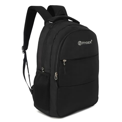 HYDER Flow 30L Multipurpose Backpack For Men,Women, Boys And Girls Bags for College, School, Travel, Office and Daily Use - Durable, Comfortable, and Stylish Bag/Backpacks (Black) - Image 1
